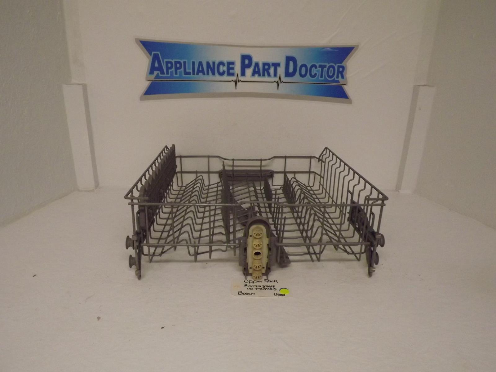 Bosch Dishwasher 00773748 00775433 Upper Rack Used Bosch Dishwasher 00773748 00775433 Upper Rack Used